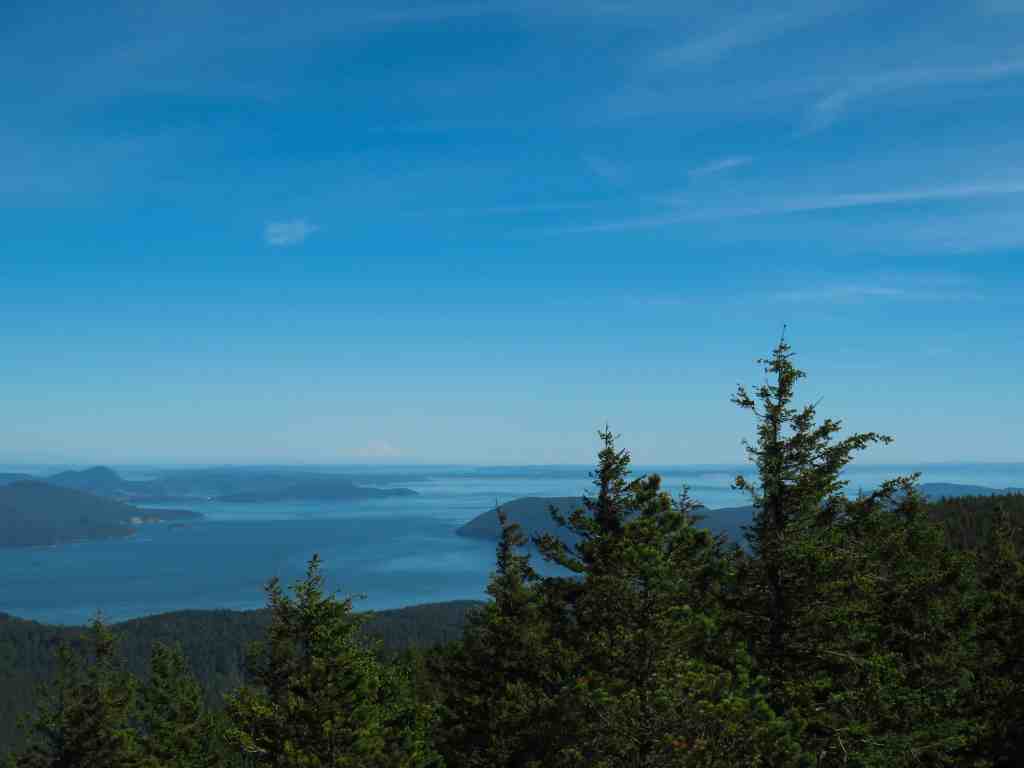 Mt Constitution in Moran State Park. Another great sport for camping with kids.