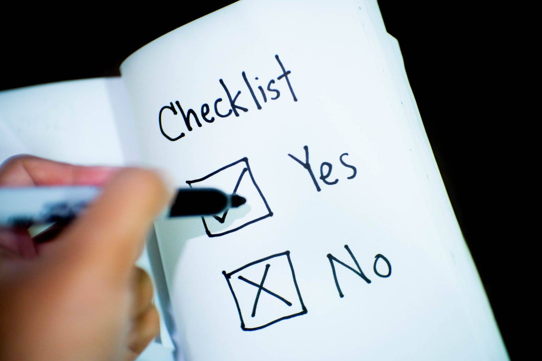 camping check list