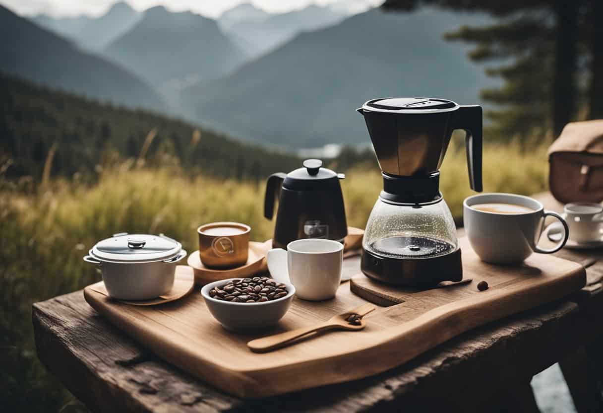 How to make coffee while camping