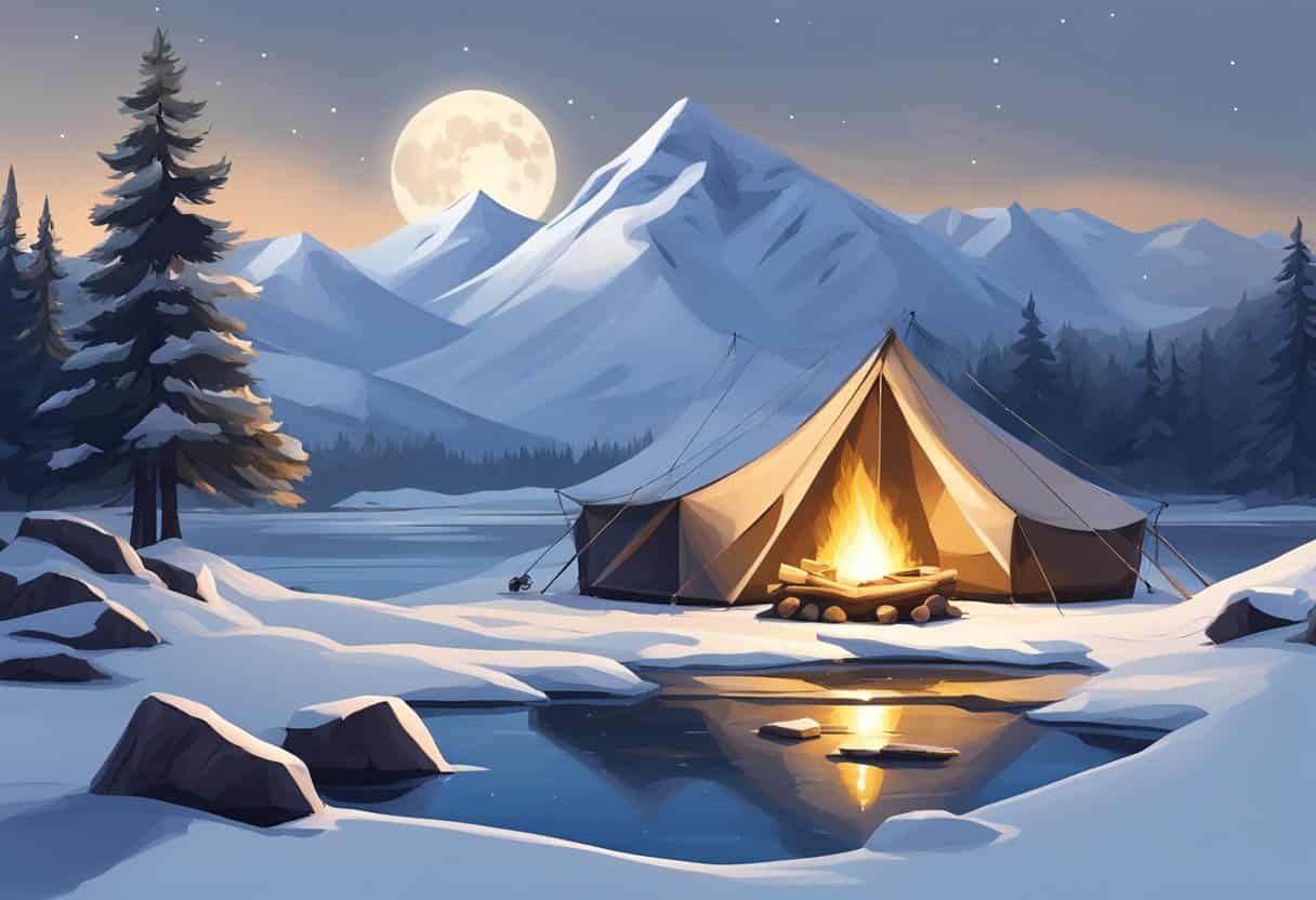 Winter Camping in Washington