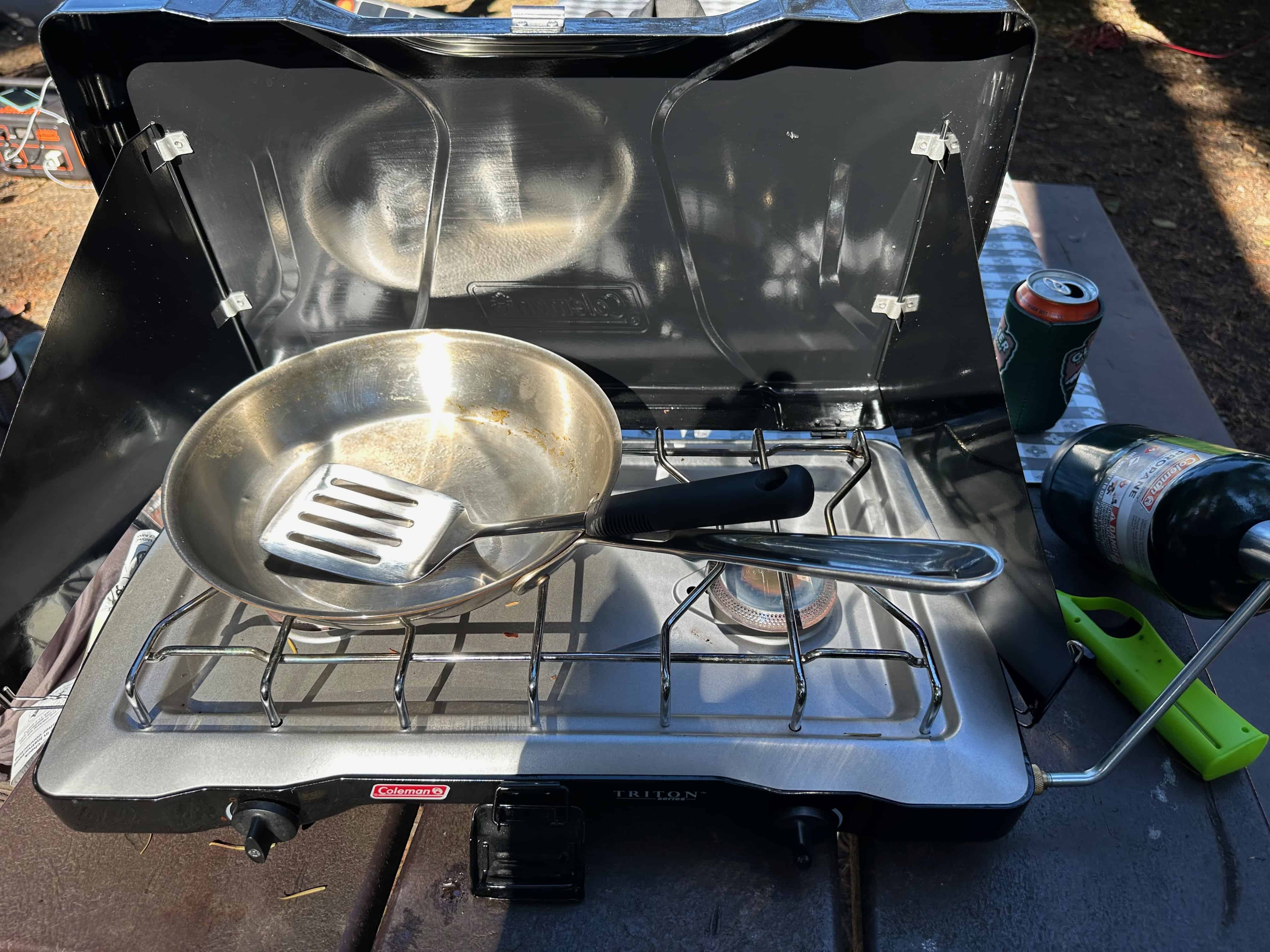 Coleman camping stove