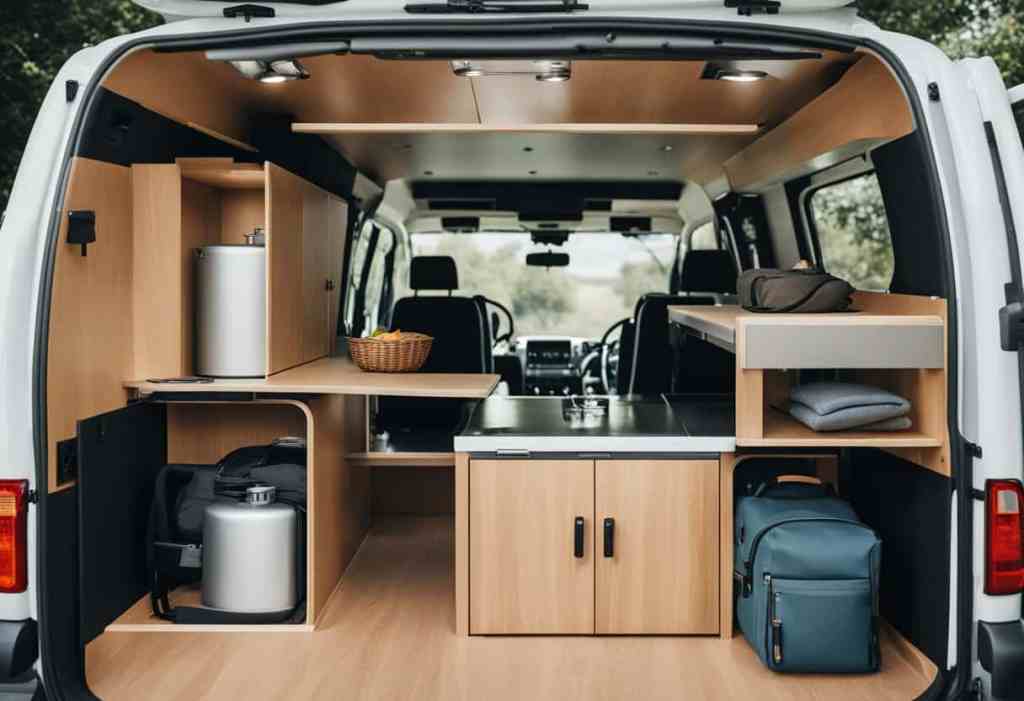 camper van storage ideas