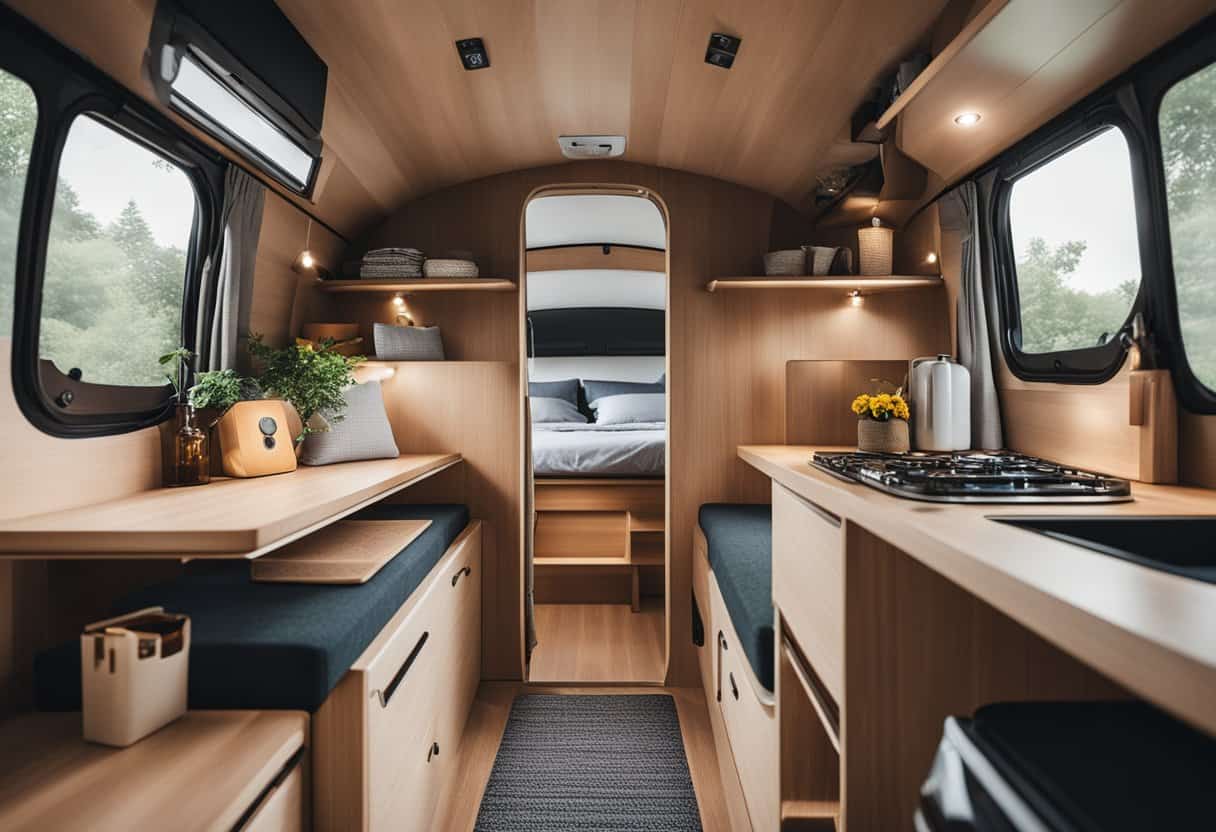 camper van storage ideas