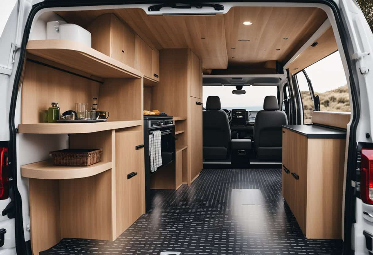 camper van storage ideas