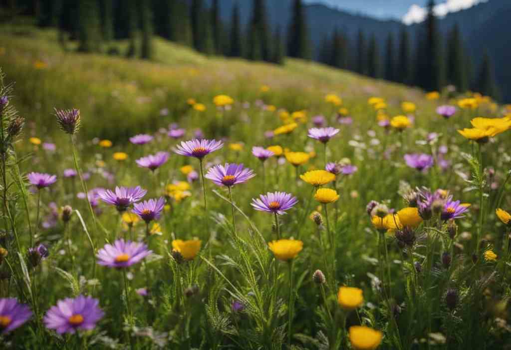 Olympic National Park wildflowers.