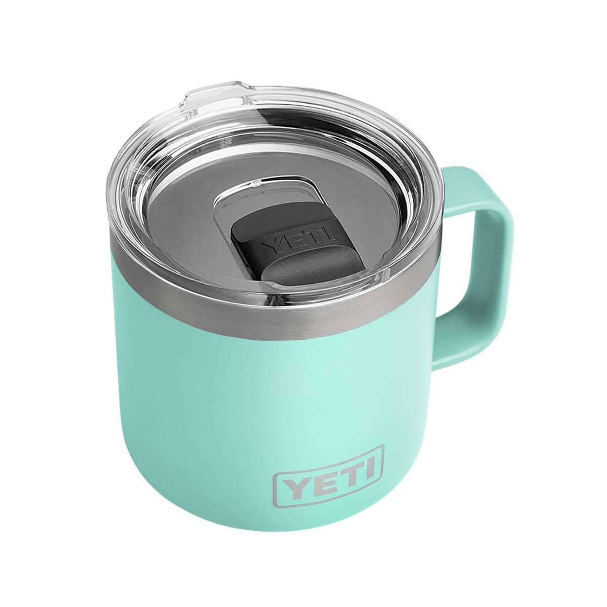 YETI Rambler 14 oz Mug. Best camping coffee mug.