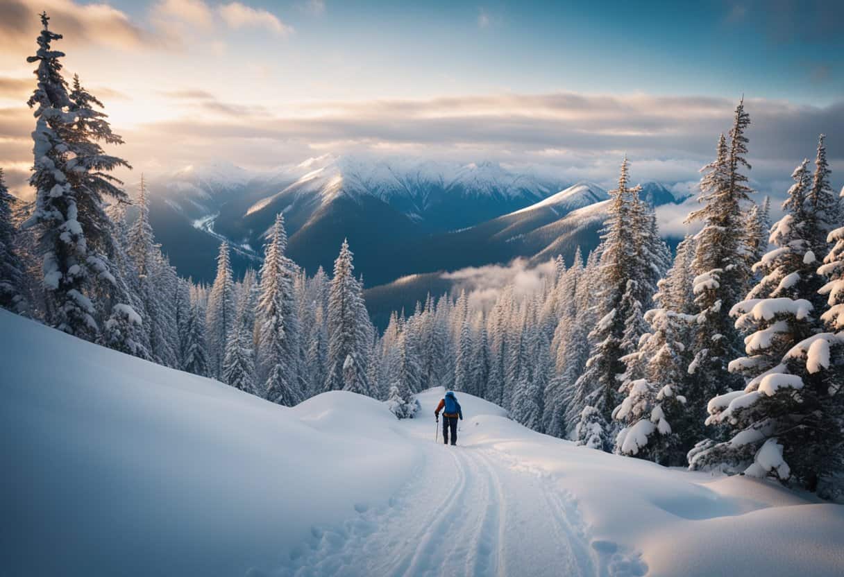olympic peninsula snowshoeing