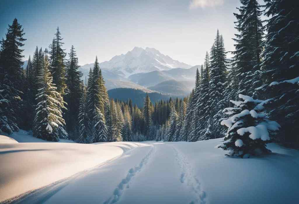 easy winter hikes in washington