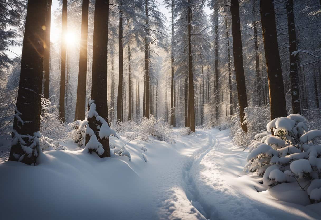 easy winter hikes in washington
