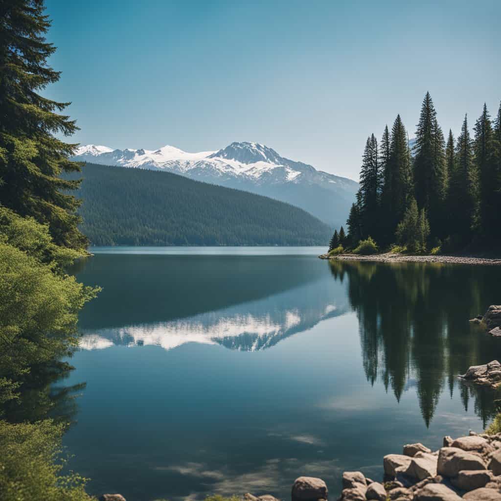 baker lake camping