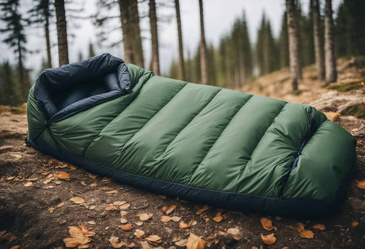 winter sleeping bag