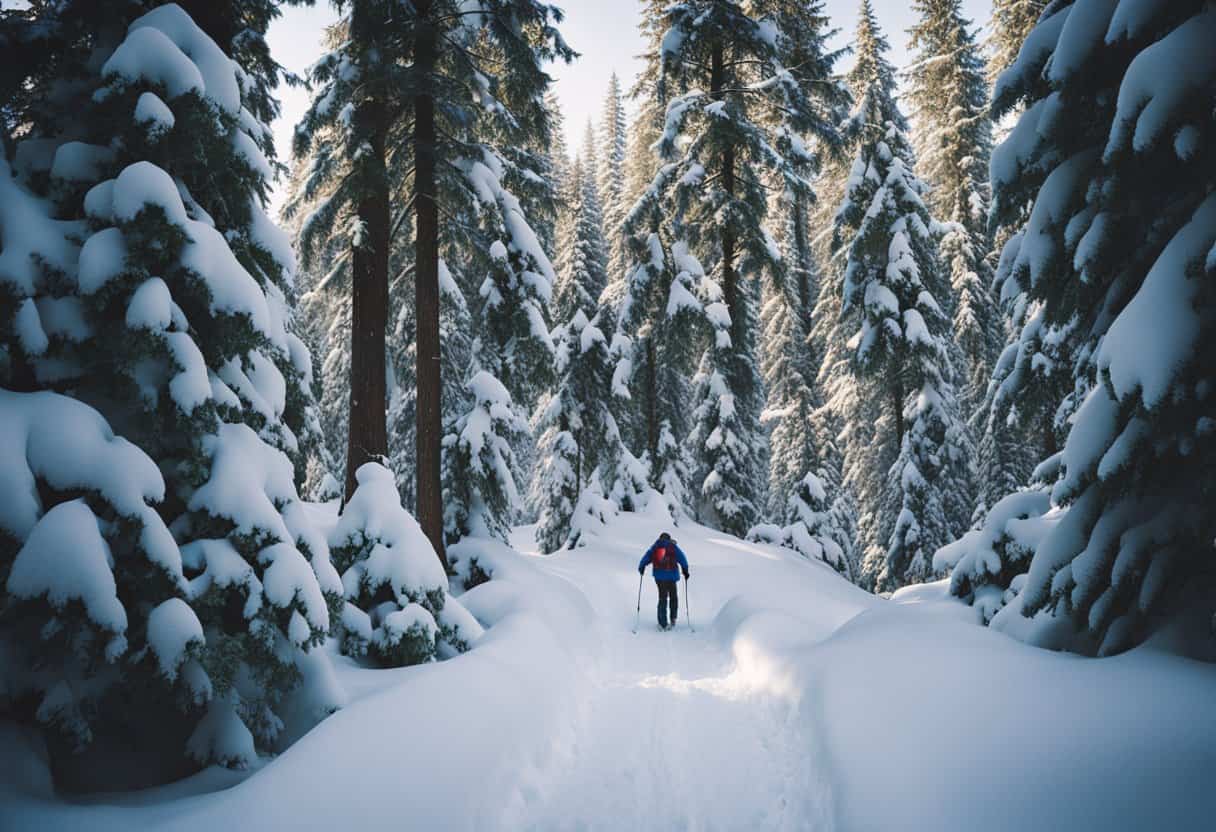 best snowshoeing in western washington