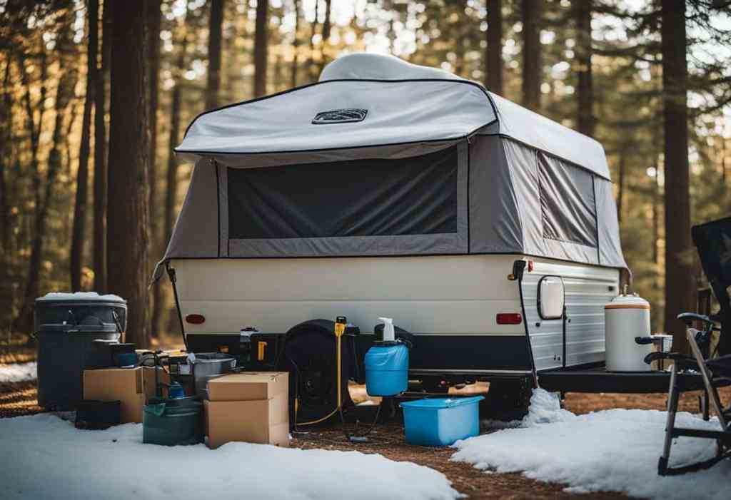 how to winterize a pop up camper