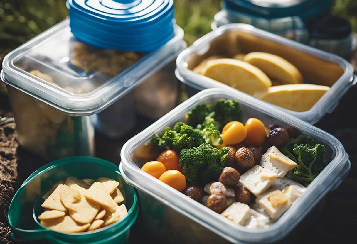 how to pack food for camping