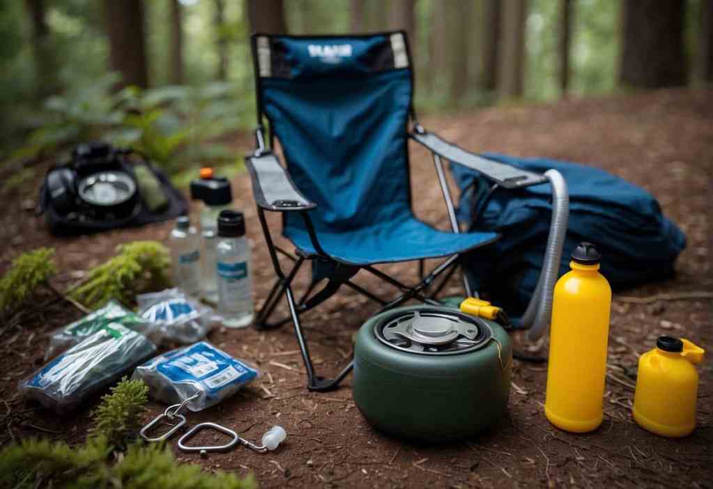 generic examples of miscellaneous camping gear.