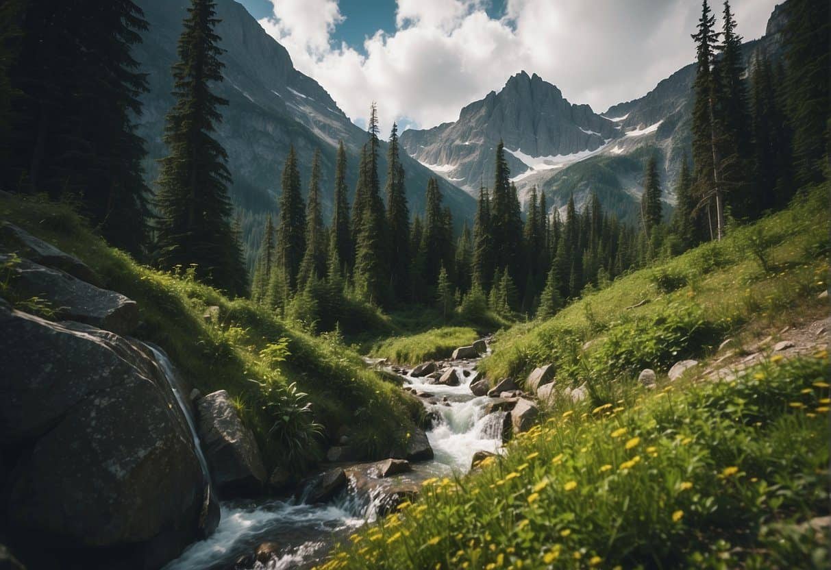 Lush green trails wind through rugged mountains, leading to crystal-clear lakes and cascading waterfalls. Just a few of the amazing sights to explore for North Cascades National Park hiking.