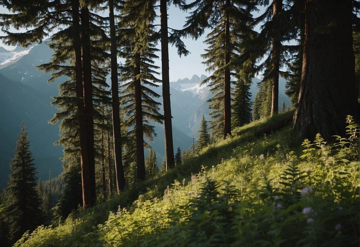 Lush forests, towering mountains, and diverse wildlife in North Cascades National Park