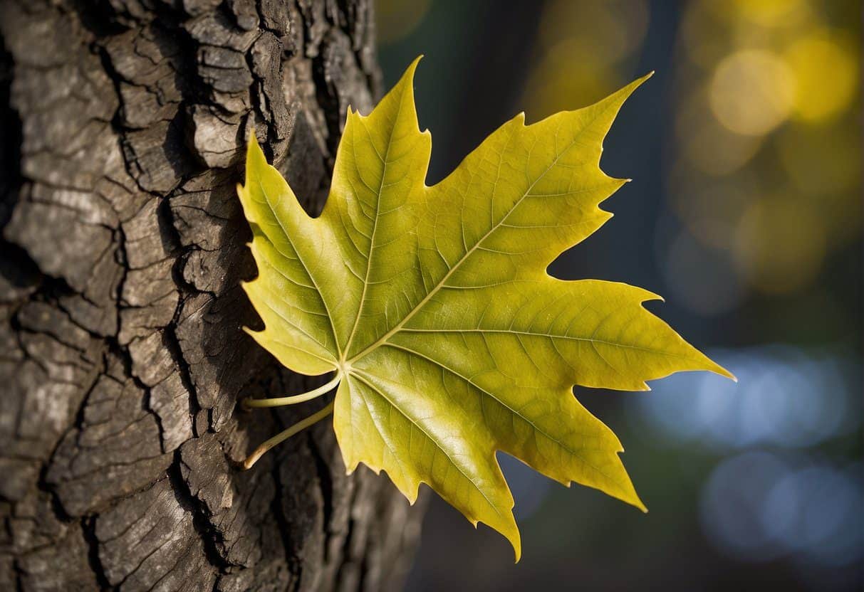 big leaf maple identification made even easier when you still have the leaves on the tree or near by.