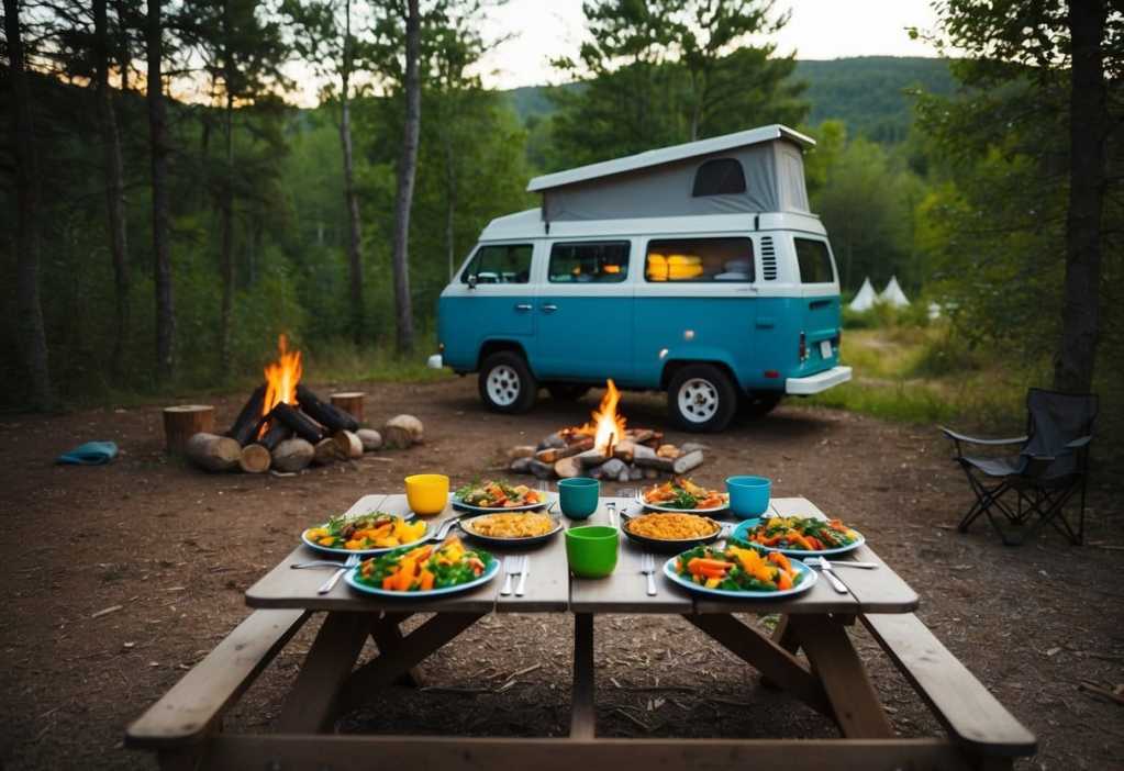 vegan camping meals