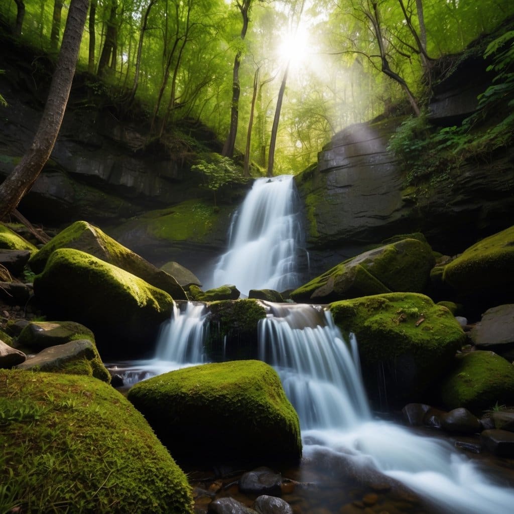 hidden waterfalls of the north cascades ready to be explored.